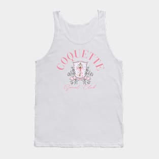 Coquette Aesthetic Social Club Tank Top